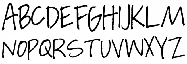 Pea Michelle Schriftart Groß