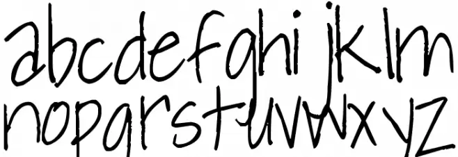 Pea Michelle Schriftart Kleinbuchstaben