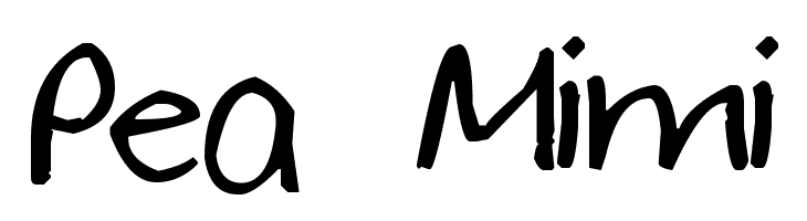 Pea Mimi  baixar fontes gratis