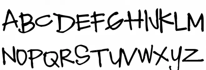 Pea MissStaker フォント 大文字