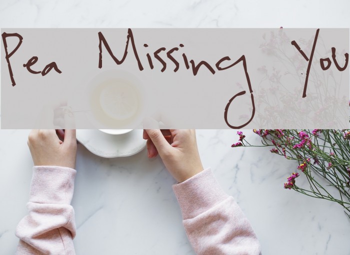 Pea Missing You Example 1