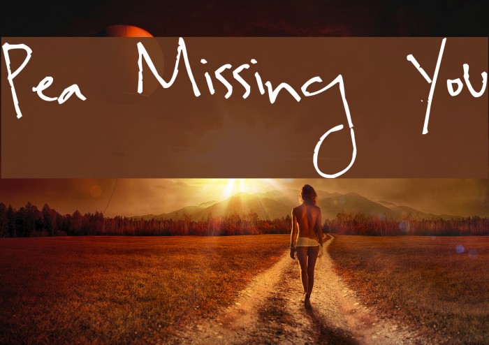 Pea Missing You Example 3