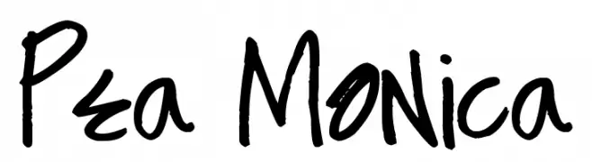 Pea Monica  Frei Schriftart Herunterladen