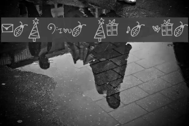 Pea Mumble and Jen Doodles Font examples