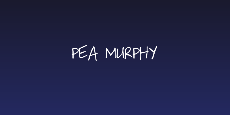 Pea Murphy Social Header