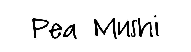 Pea Mushi  免费字体下载