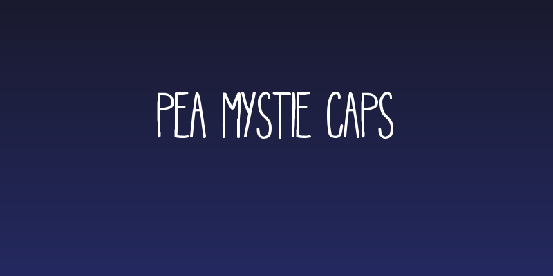 Pea Mystie Caps Social Header