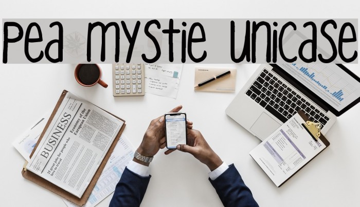 Pea Mystie Unicase Font examples