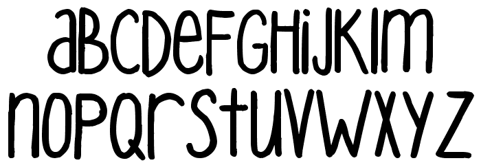 Pea Mystie Unicase Font LOWERCASE
