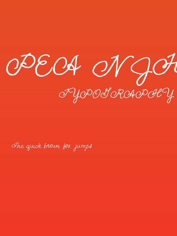 Pea NJH Script Poster