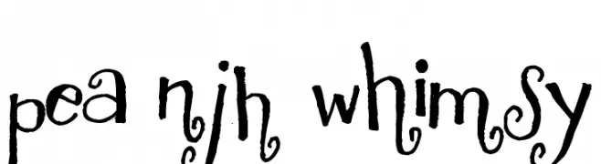 Pea NJH Whimsy  नि: शुल्क फ़ॉन्ट्स डाउनलोड