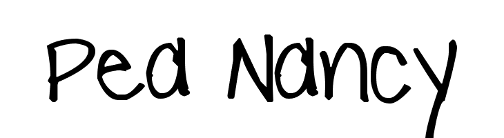 Pea Nancy Font