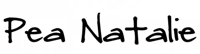Pea Natalie  नि: शुल्क फ़ॉन्ट्स डाउनलोड
