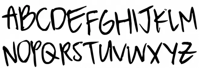 Pea Nathalie Schriftart Groß