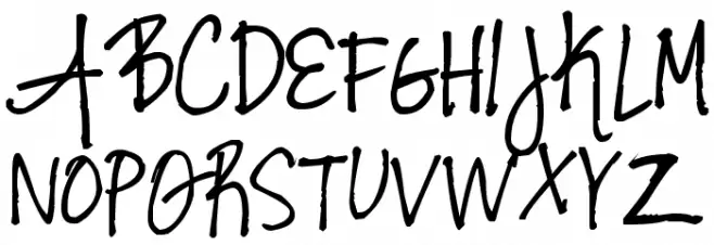Pea Natosha Schriftart Groß