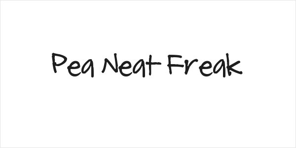 Pea Neat Freak Logo