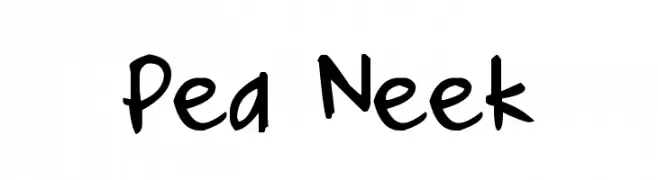 Pea Neek  नि: शुल्क फ़ॉन्ट्स डाउनलोड