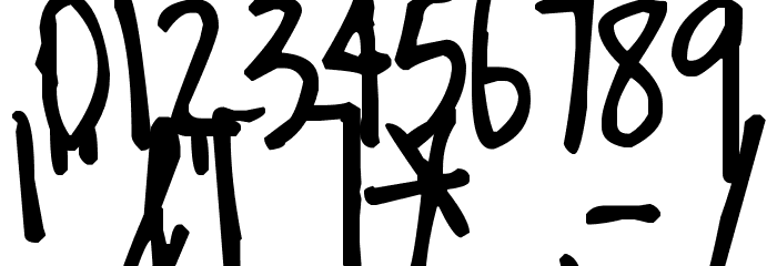 Pea Neffer Font OTHER CHARS