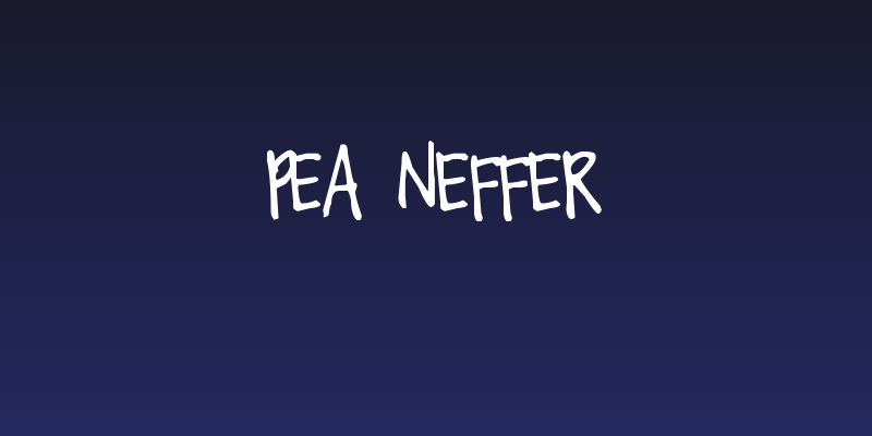 Pea Neffer Social Header