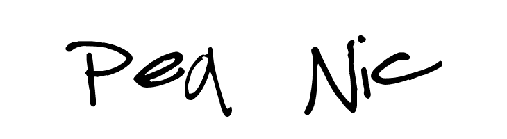 Pea Nic Font