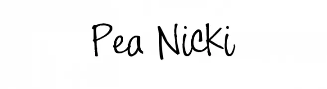 Pea Nicki  नि: शुल्क फ़ॉन्ट्स डाउनलोड