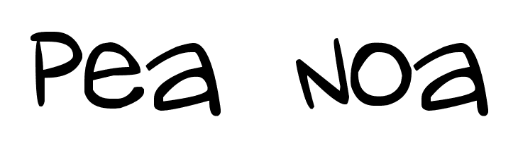 Pea Noa  Frei Schriftart Herunterladen