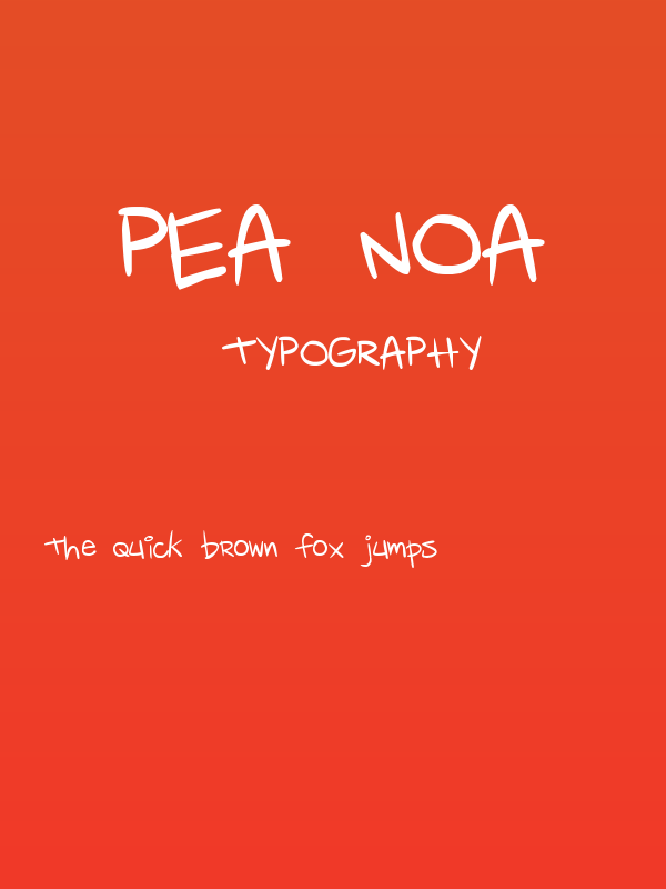 Pea Noa Poster