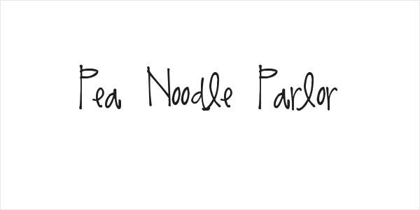 Pea Noodle Parlor Logo