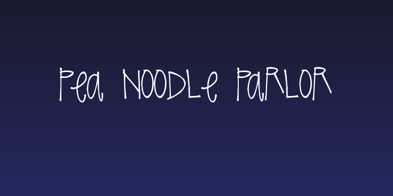 Pea Noodle Parlor Social Header