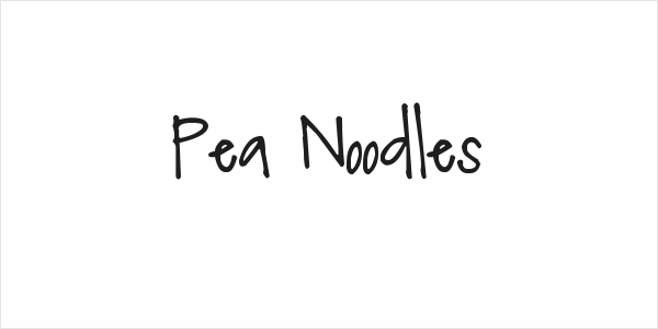 Pea Noodles Logo