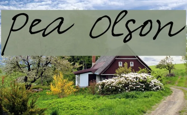 Pea Olson Example 1