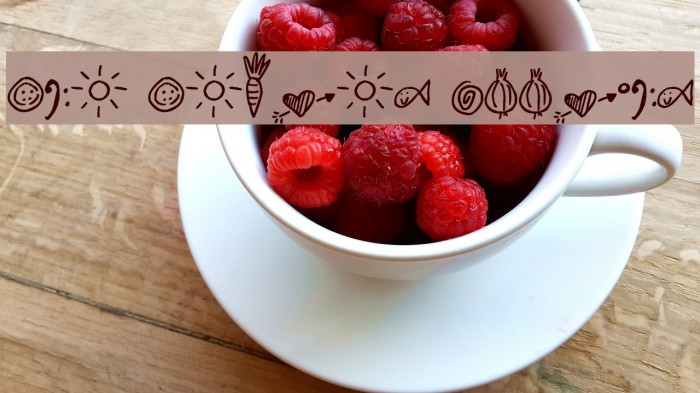 Pea Panda's Doodles Font examples
