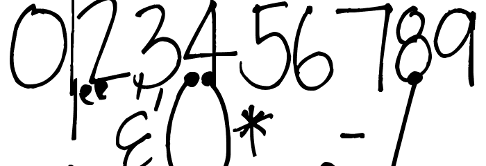 Pea Patti Font OTHER CHARS