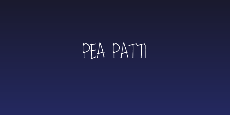 Pea Patti Social Header