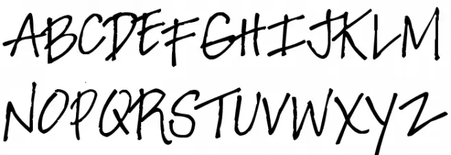 Pea Paula Pepin Schriftart Groß