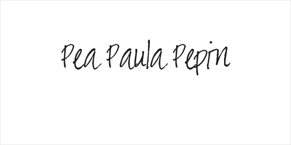 Pea Paula Pepin Logo
