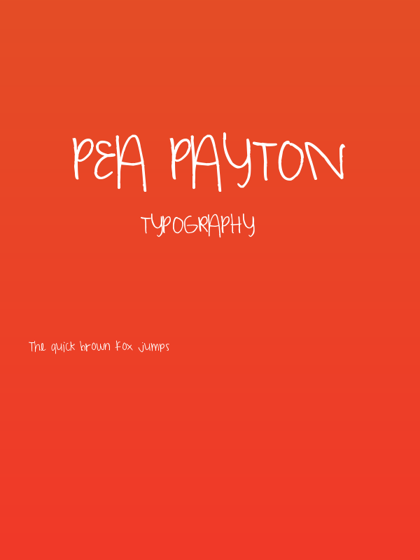 Pea Payton Poster
