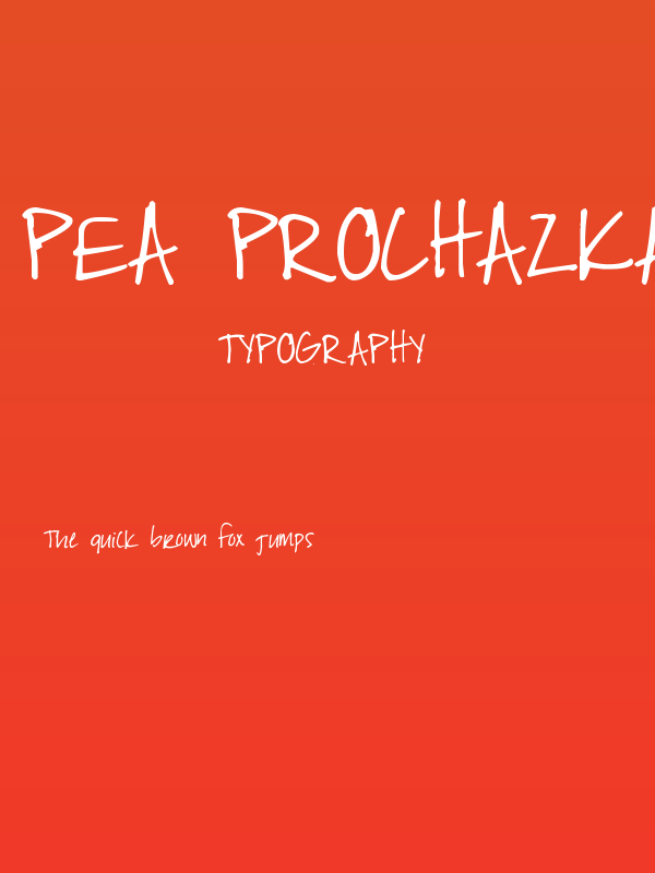 Pea Prochazka Poster