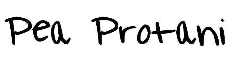 Pea Protani Font