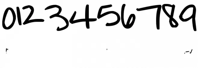 Pea Protani Font OTHER CHARS