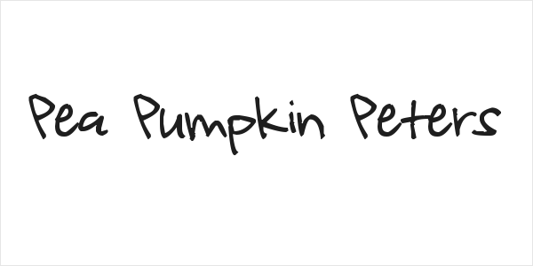 Pea Pumpkin Peters Logo