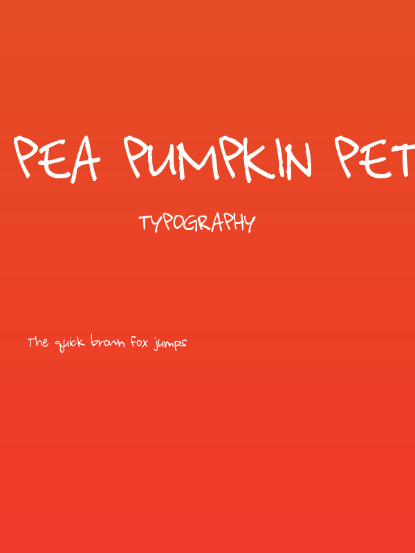 Pea Pumpkin Peters Poster