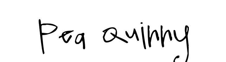 Pea Quinny Font