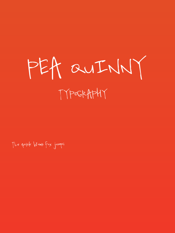 Pea Quinny Poster