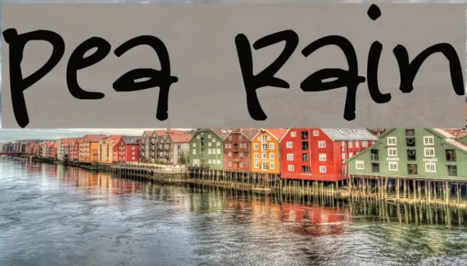 Pea Rain Example 1