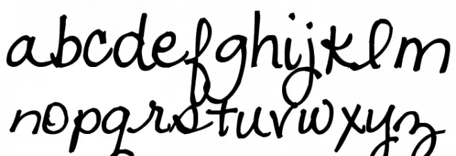 Pea Randa फ़ॉन्ट लोअरकेस