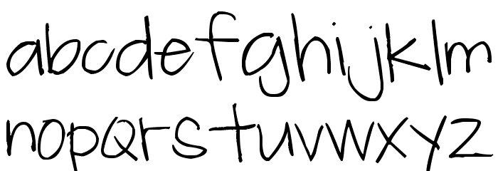 Pea Ratchette Polices MINUSCULES