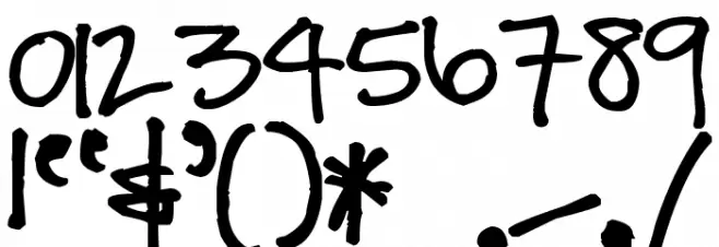 Pea Rebecca Font OTHER CHARS