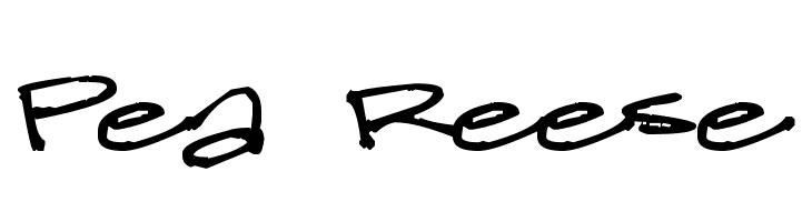 Pea Reese  免费字体下载