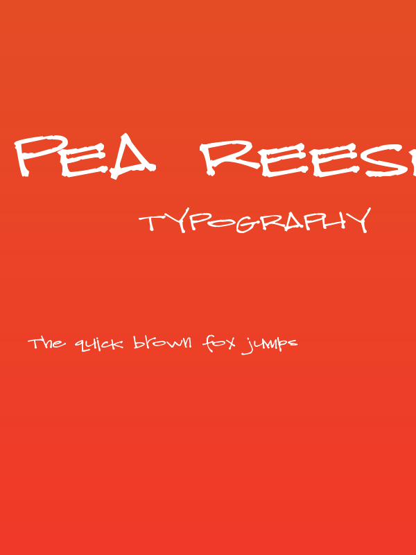 Pea Reese Poster